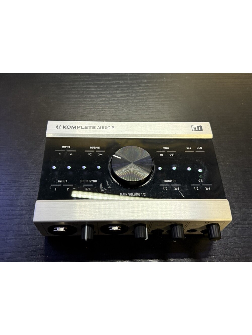 Native Instruments Komplete Audio 6 USB Audio Interface 6-Channel Silver - Picture 5 of 12